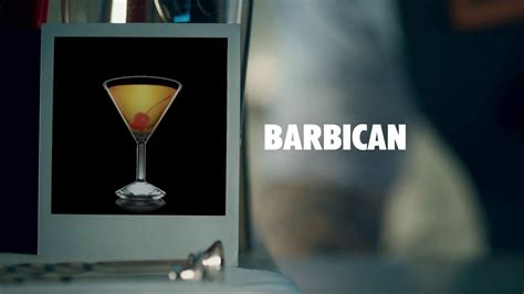 how to drink barbican.